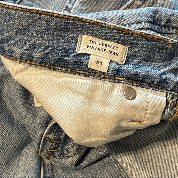 Madewell The Perfect Vintage Jeans Size 30 - Picture 7 of 9